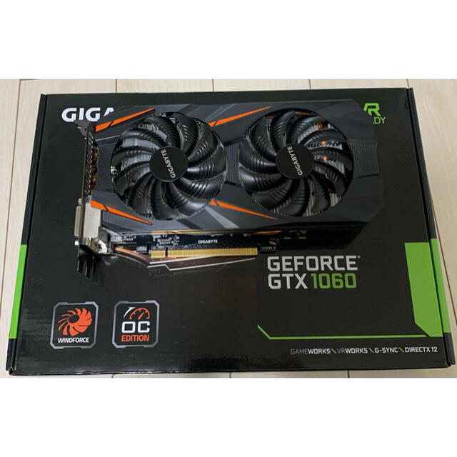 【美品】GIGABYTE GEFORCE GTX 1060