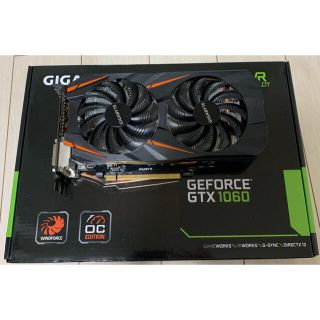 【美品】GIGABYTE GEFORCE GTX 1060(PCパーツ)