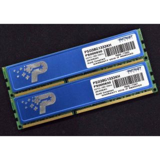 メモリー 8GB (4GB X 2枚組) PC3-10600 DDR3-1333(PCパーツ)