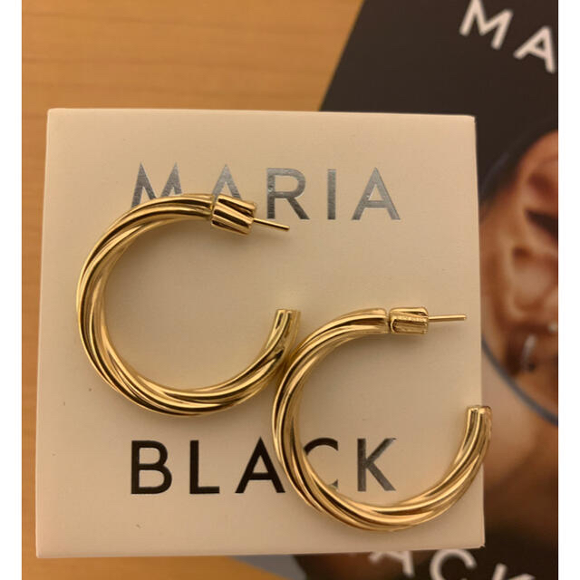 MARIA BLACK ARSIIA 30 HOOP ピアスピアス