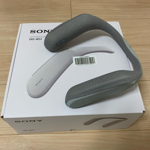 2台セット　SONY  ウェアラブルネックスピーカー  SRS-WS1　新品