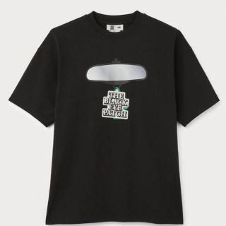 エイチアンドエム(H&M)のH&M black eye patch ブラックアイパッチ　Tシャツ(Tシャツ/カットソー(半袖/袖なし))