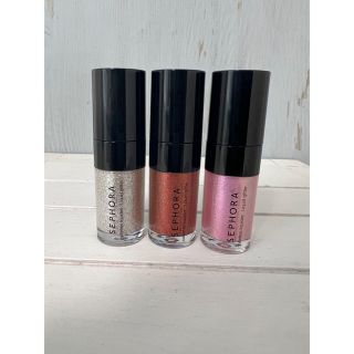 セフォラ(Sephora)のSephora リキッドグリッター アイシャドウ 3色セット(アイシャドウ)