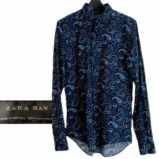 ザラ(ZARA)のZARA シャツ　ペイズリー柄(シャツ)