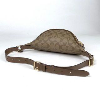 COACH - コーチ シグネチャー ウエストバッグ レディース 【中古