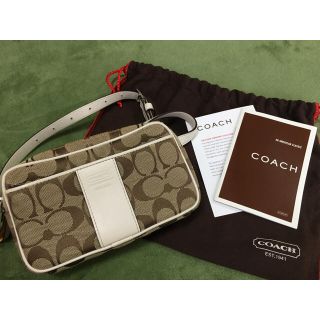 コーチ(COACH)のkelly様専用　新品未使用★コーチウエストポーチ(ボディバッグ/ウエストポーチ)