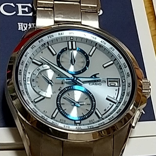 CASIO  オシアナス  OCW−T2600  紳士腕時計