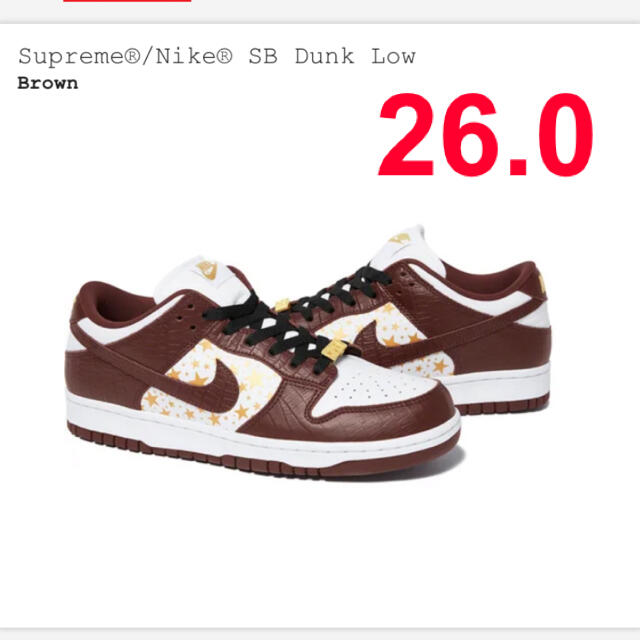 Supreme(シュプリーム)のSupreme®/Nike® SB Dunk Low メンズの靴/シューズ(スニーカー)の商品写真