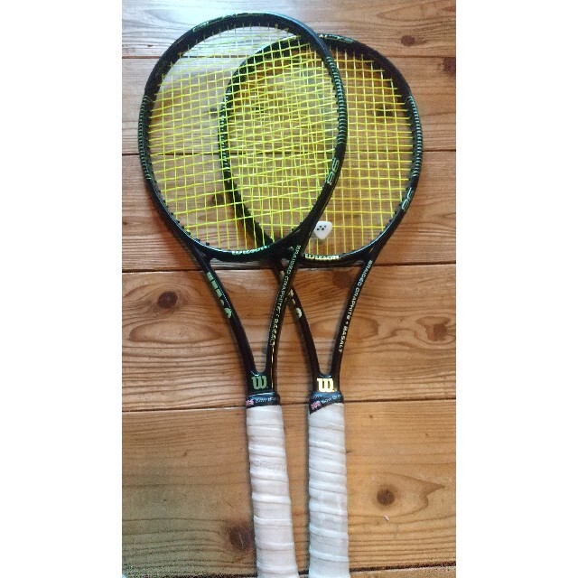 硬式テニスラケット Wilson ブレード98 二本セット