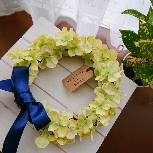 あじさい リース フラワーリースの通販 By Mayu ラクマ あじさい リース フラワーリースの通販 By Mayu ラクマ