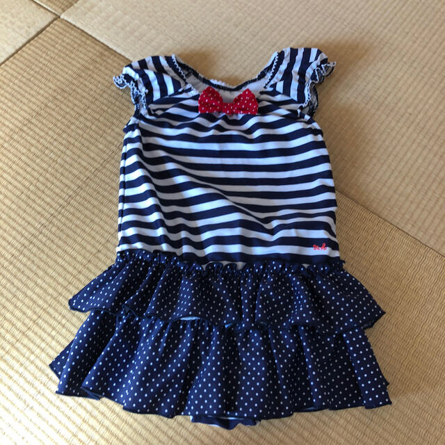 mikihouse(ミキハウス)の【最終値下げ】水着100cm キッズ/ベビー/マタニティのキッズ服女の子用(90cm~)(水着)の商品写真