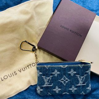 ルイヴィトン(LOUIS VUITTON)のルイヴィトン モノグラムデニム コイン＆キーケース(キーケース)