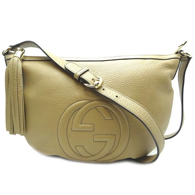 おすすめ GUCCI グッチ GG金具クロコダイル ショルダーバッグ 美品