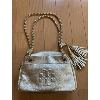 トリーバーチ(Tory Burch)のトリーバーチ　ショルダーバックシャンパンゴールド(ショルダーバッグ)