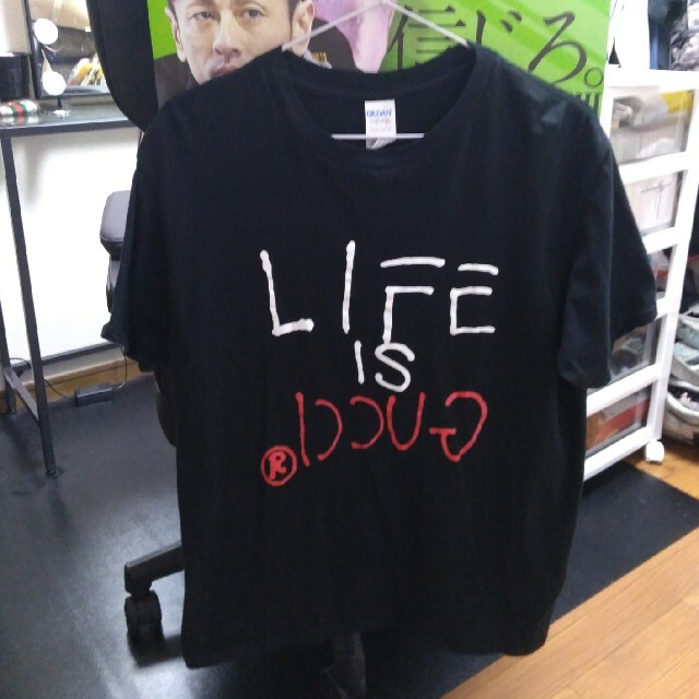 ゲン様専用　GUCCIＴシャツLIFEコラボシャツ メンズのトップス(Tシャツ/カットソー(半袖/袖なし))の商品写真