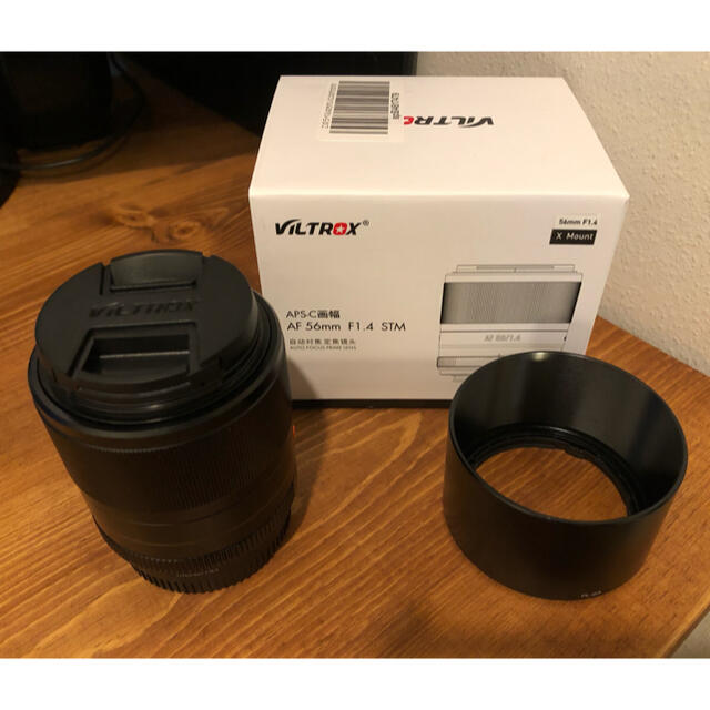 Viltrox Xマウント 56mm f1.4 STM 美品 フィルター付