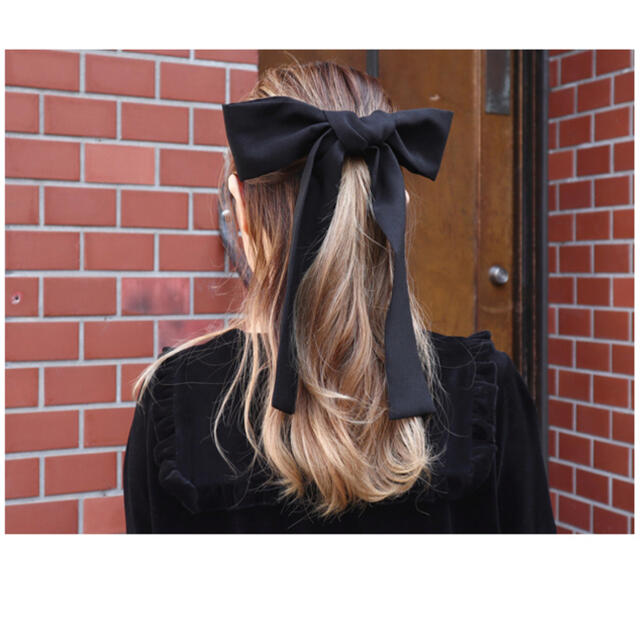 DOLL RIBBON head dress BLACK