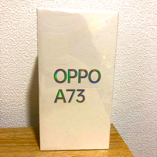 OPPO A73 ネービーブルー　新品未開封スマートフォン/携帯電話