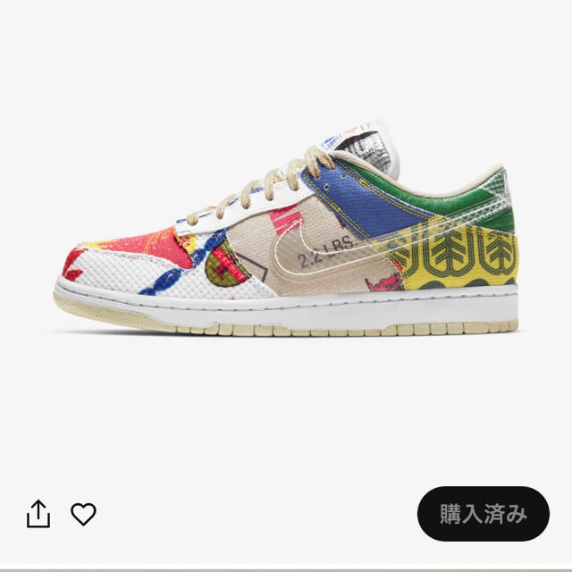 NIKE(ナイキ)のNIKE DUNK LOW SP city market 28cm メンズの靴/シューズ(スニーカー)の商品写真