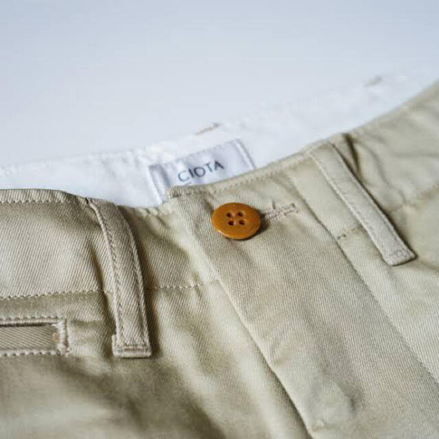 新品】CIOTA スビンコットン ウエポン チノパンツ サイズ5 - チノパン