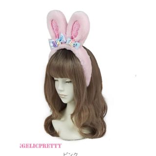 アンジェリックプリティー(Angelic Pretty)のAngelic Pretty Spring Bunny カチューシャ　(カチューシャ)