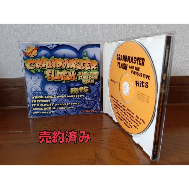 中古CD ☆ GRANDMASTER FLASH and THE FURIOUS エンタメ/ホビーのCD(R&B/ソウル)の商品写真