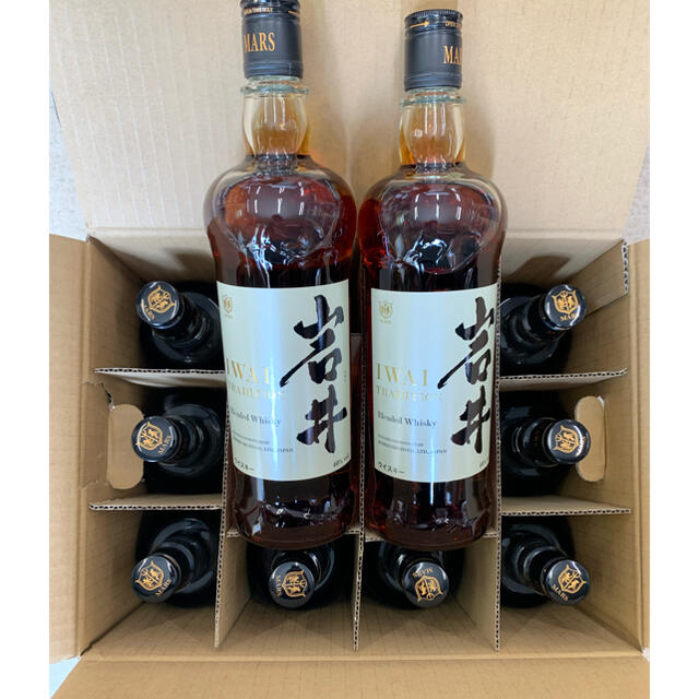 12本セット　マルス　岩井ウイスキー　750ml食品/飲料/酒