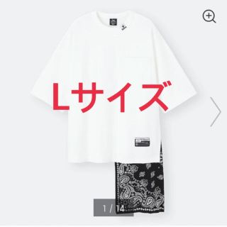 ミハラヤスヒロ(MIHARAYASUHIRO)のGU×ミハラヤスヒロ フハクコンビネーションT(Tシャツ/カットソー(半袖/袖なし))