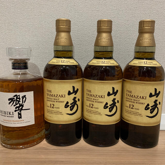 【新品未使用】山崎12年 4本　山崎nv 7本