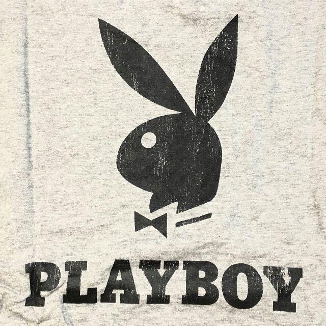 PLAYBOY(プレイボーイ)の新品 正規 ＬＬ プレイボーイ　裏毛 スウェット トレーナー 下げ札無し特価 メンズのトップス(スウェット)の商品写真