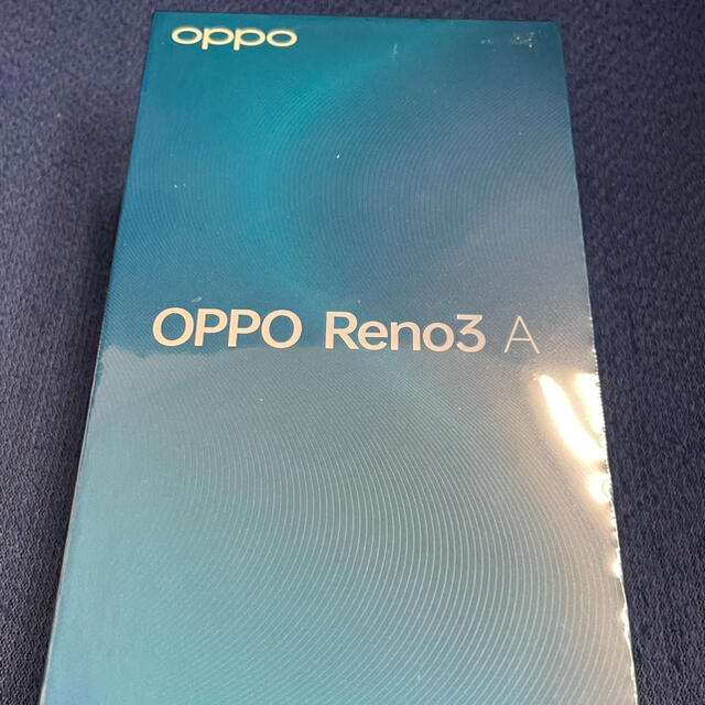 新品未開封　OPPO Reno3a ホワイト　SIMフリー　128Gb