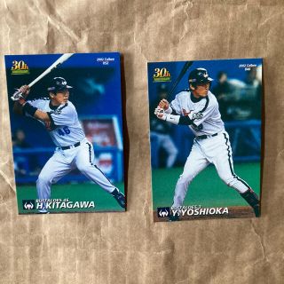 オリックスバファローズ(オリックス・バファローズ)のプロ野球　チップス　近鉄バファローズ　吉岡　北川　(スポーツ選手)