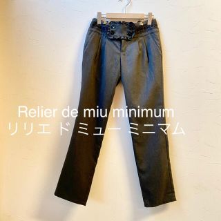 ミニマム(MINIMUM)のリリエ ド ミュー ミニマム【M/36】パンツ サスペンダー(カジュアルパンツ)