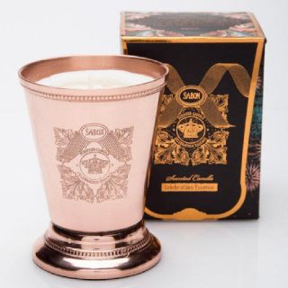 サボン(SABON)の【限定品】SABON キャンドル　ブロンズカップ(キャンドル)