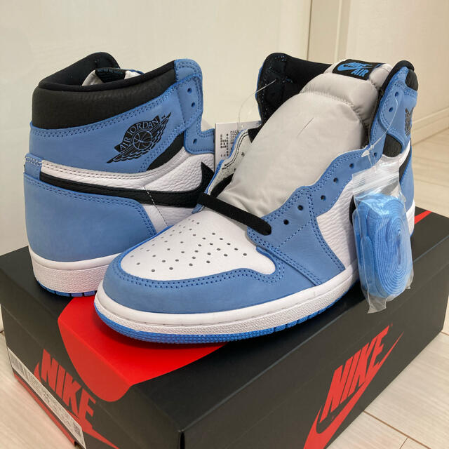 NIKE AIR JORDAN1 OG university blue 28㎝