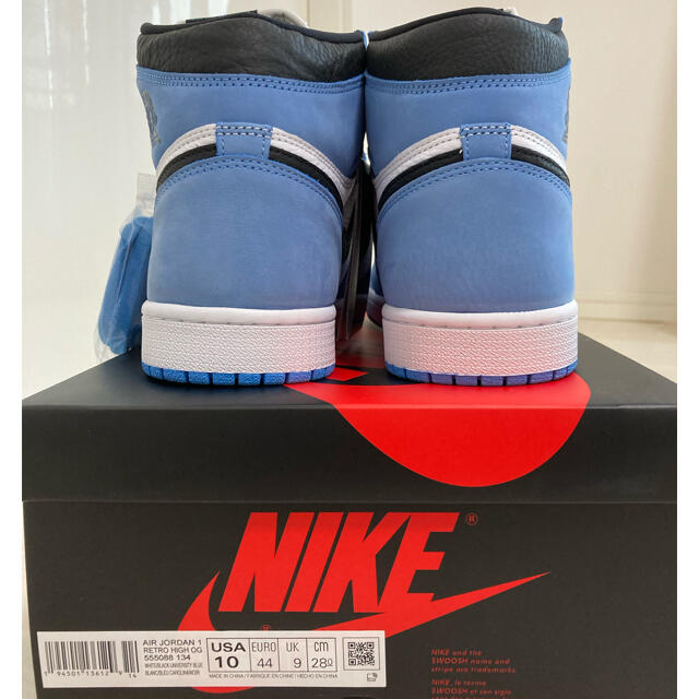 NIKE(ナイキ)のNIKE AIR JORDAN1 OG university blue 28㎝ メンズの靴/シューズ(スニーカー)の商品写真