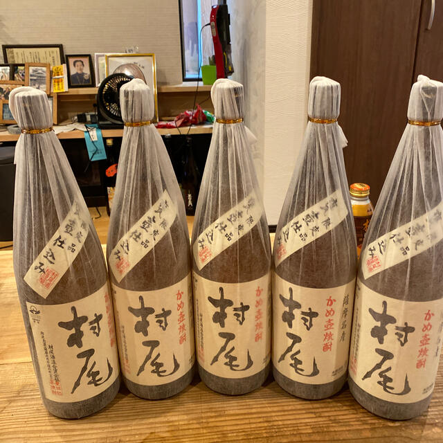 送料無料村尾1800㎖5本セット 食品/飲料/酒の酒(焼酎)の商品写真