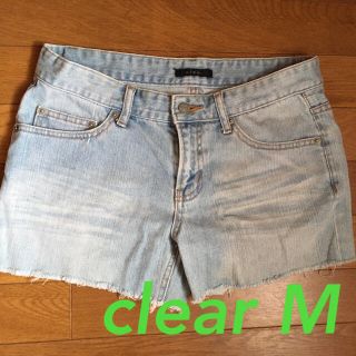 クリア(clear)のclear M デニムショートパンツ(ショートパンツ)