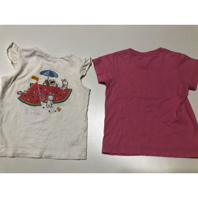 familiar(ファミリア)のファミリア おはなしTシャツ 2枚セット キッズ/ベビー/マタニティのキッズ服女の子用(90cm~)(Tシャツ/カットソー)の商品写真