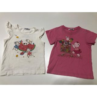 ファミリア(familiar)のファミリア おはなしTシャツ 2枚セット(Tシャツ/カットソー)