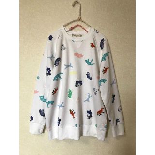 メゾンキツネ(MAISON KITSUNE')のぷぷ樣専用★入手困難レア品★メゾンキツネ★スウェットトレーナーMプルオーバー(トレーナー/スウェット)