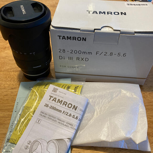 数量限定セール  TAMRON - タムロン　28-200mm F2.8-5.6 Di Ⅲ RXD TAMRON レンズ(ズーム)