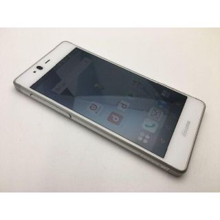 フジツウ(富士通)のSIMフリー arrows SV F-03H ホワイト◆美品◆442(スマートフォン本体)