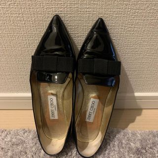 ジミーチュウ(JIMMY CHOO)のジミーチュウ フラットシューズ(バレエシューズ)