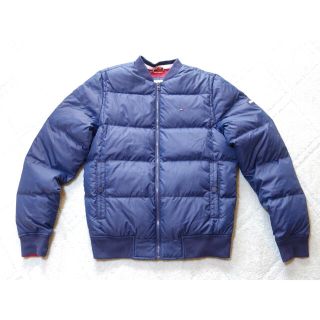 トミーヒルフィガー(TOMMY HILFIGER)の★ほぼ新品★トミーヒルフィガー ダウンジャケット ボンバージャケット★XSサイズ(ダウンジャケット)