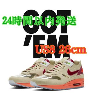 ナイキ(NIKE)の【希少サイズ】Nike AIR MAX 1 CLOT(スニーカー)