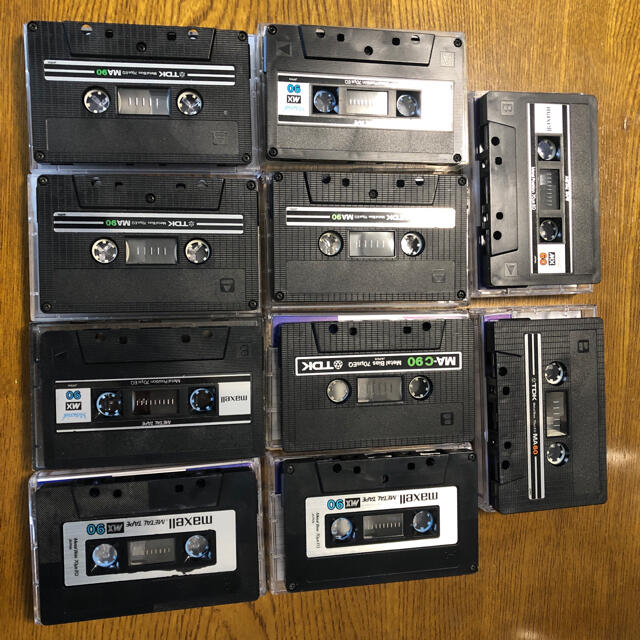 メタルカセットテープ10セット