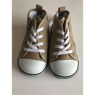 コンバース(CONVERSE)のお値下げ★コンバース　ハイカット　ベージュ★14.5(その他)