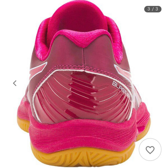 asics(アシックス)の新品☆24㎝アシックスハンドボールシューズ（インドア用） スポーツ/アウトドアのテニス(シューズ)の商品写真