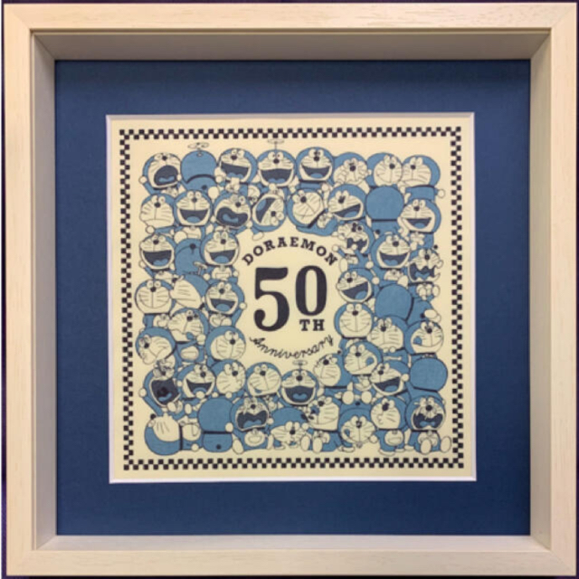 ドラえもん 浮世絵木版画・50th Anniversary 50 poses版画